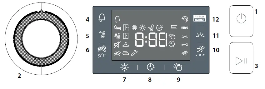 9 Kg 9014 Front Load Washing Machine 1
