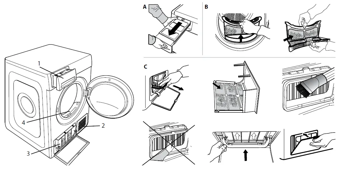 9 Kg 9014 Front Load Washing Machine 2