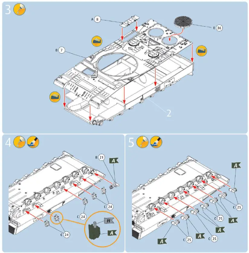 Revell RV03281 Leopard 2A6-A6NL Plastic-fig-33