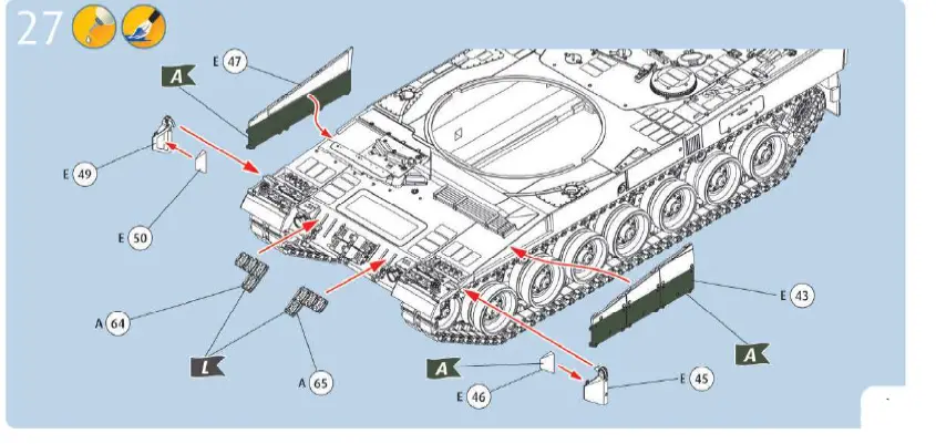 Revell RV03281 Leopard 2A6-A6NL Plastic-fig-42