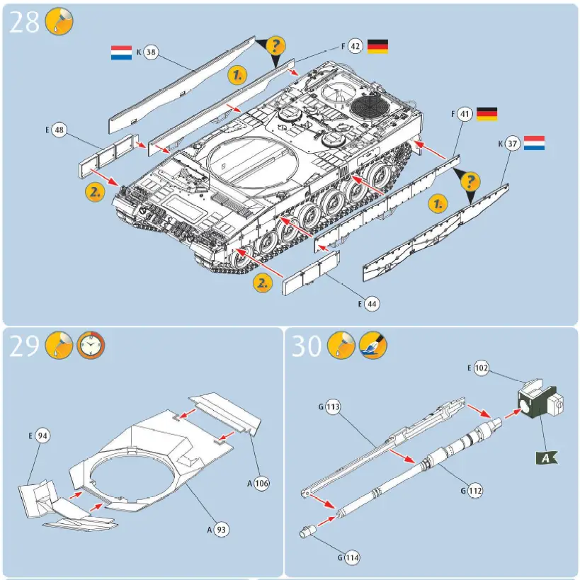 Revell RV03281 Leopard 2A6-A6NL Plastic-fig-43