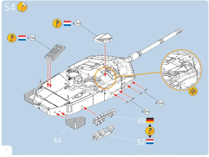Revell RV03281 Leopard 2A6-A6NL Plastic-fig-52