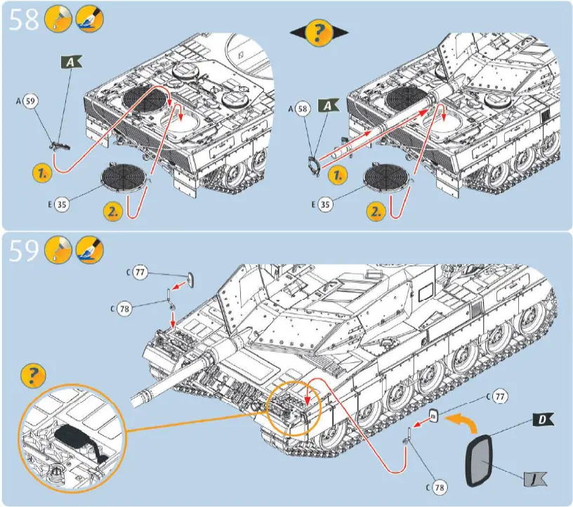 Revell RV03281 Leopard 2A6-A6NL Plastic-fig-55