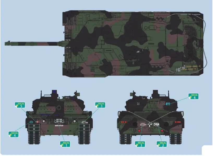 Revell RV03281 Leopard 2A6-A6NL Plastic-fig-58