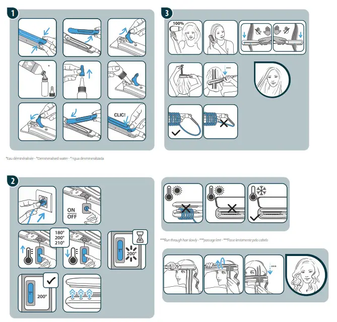RowenTa Steampod 3 LP7200U1 Straightener - fig4