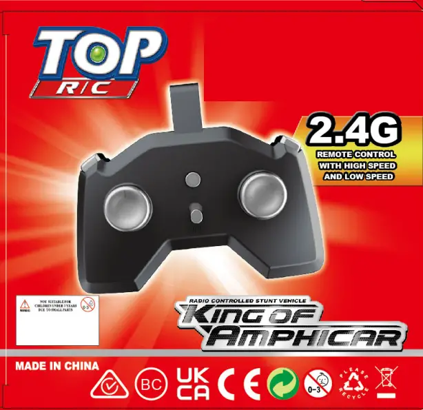 YINRUN 60192 King of Amphicar Radio Controlled Stunt Vehicle - fig 3