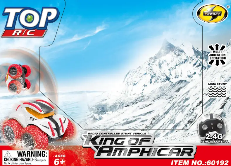YINRUN 60192 King of Amphicar Radio Controlled Stunt Vehicle - fig 4