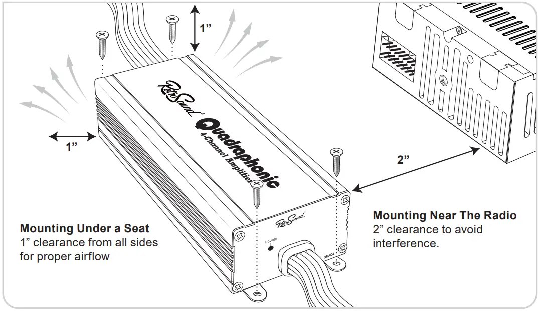 Mounting The Amplifier