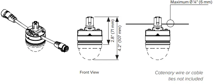 LUMASCAPE FAISCA F3 LS9230 - Catenary Mount