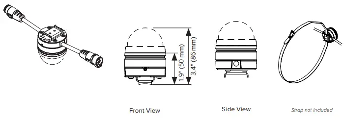 LUMASCAPE FAISCA F3 LS9230 - Strap Mount