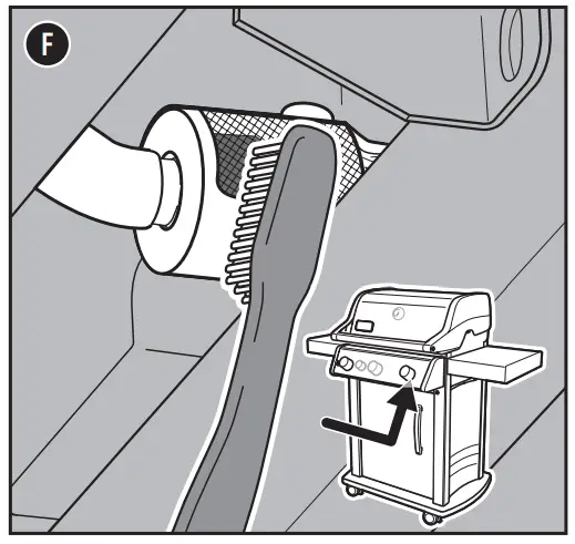 SPIRIT EX-325S Smart Propane Gas Grill - Cleaning the Cooking Grates