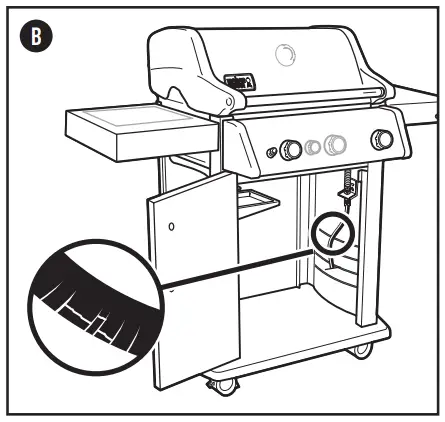 SPIRIT EX-325S Smart Propane Gas Grill - Fig 17