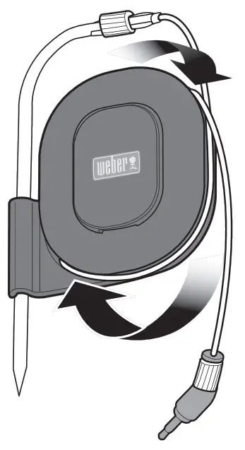 SPIRIT EX-325S Smart Propane Gas Grill - Food Temperature Probe