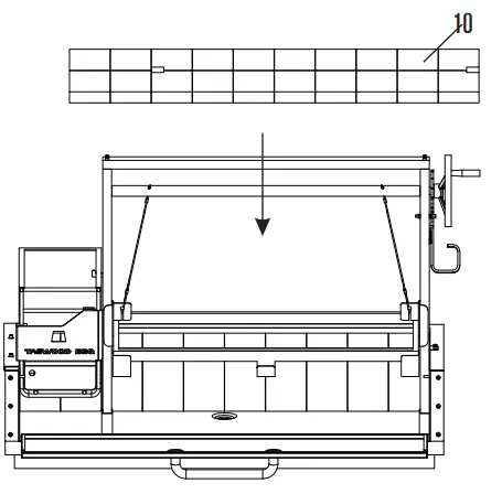 TAGWOOD BBQ BBQ25SS Built in Charcoal Grill - Assembly 1