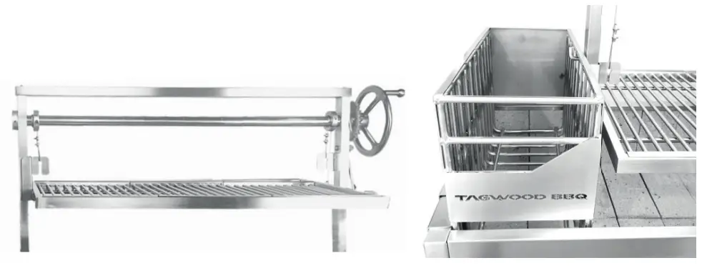 TAGWOOD BBQ BBQ25SS Built in Charcoal Grill - Assembly 5