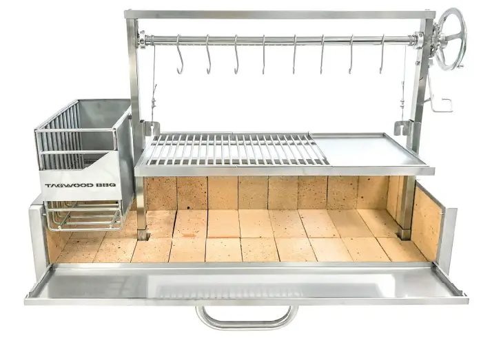 TAGWOOD BBQ BBQ25SS Built in Charcoal Grill