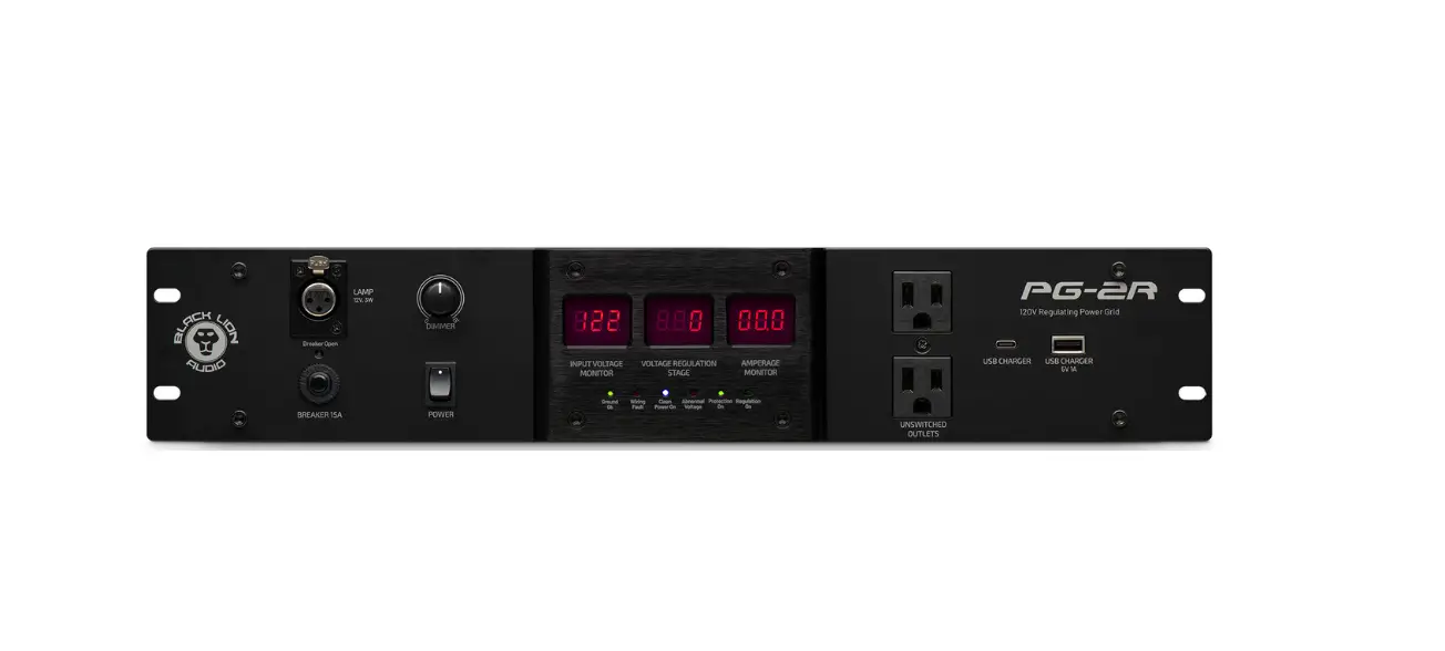 Black Lion Audio Pg-2r Studio-grade Regulator-power Conditioner Owner's Manual