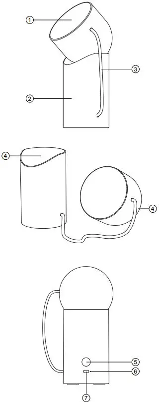 LEXON-LH88-Orbe-Portable-LED-Lamp-with-Moving-Head-fig-1