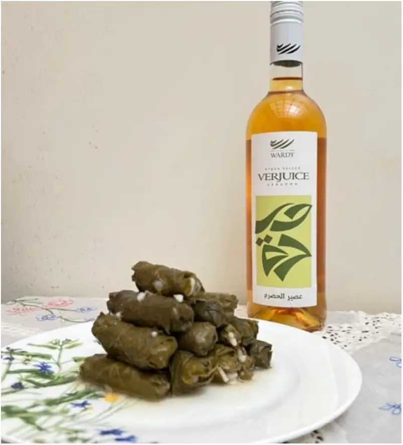 DOMAINE WARDY Stuffed Vine Leaves with Verjuice