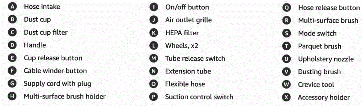 amazon-basics-B07C3NFCYC-Cylindrical-Bagless-Vacuum-Cleaner-2