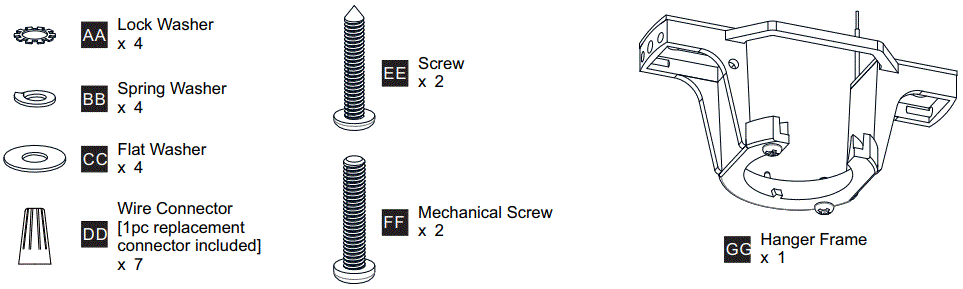 QUOIZEL-QFA5615MBK-Four-Light-Fandelier-fig-3