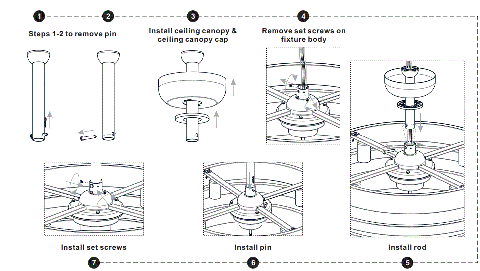 QUOIZEL-QFA5615MBK-Four-Light-Fandelier-fig-9