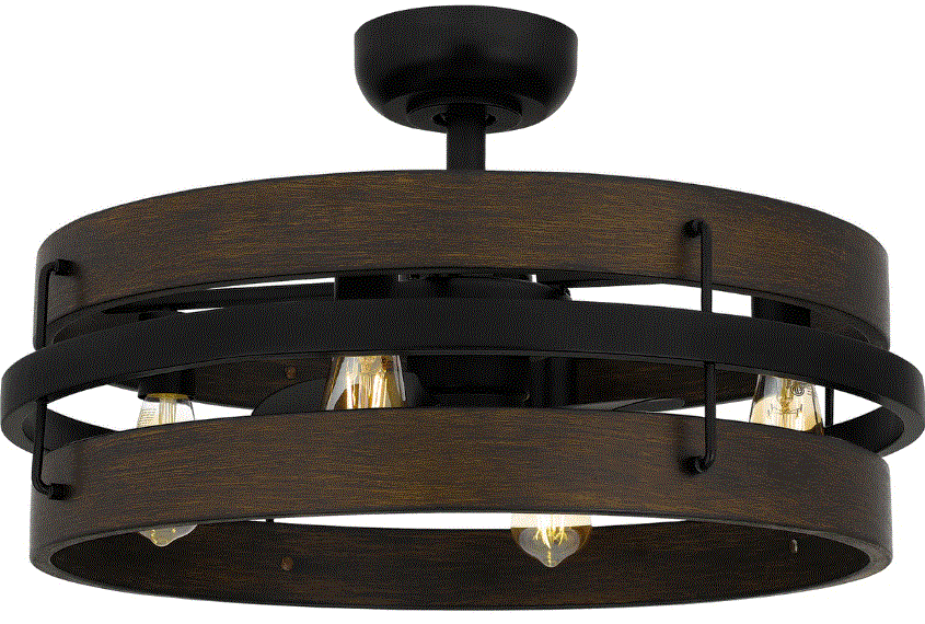 QUOIZEL-QFA5615MBK-Four-Light-Fandelier-product