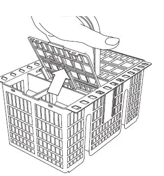 Hotpoint-HFC-3C26-CW-X,-upright-dishwasher-Fig-21