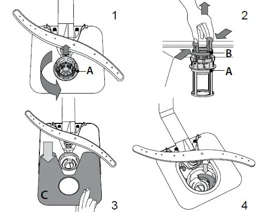 Hotpoint-HFC-3C26-CW-X,-upright-dishwasher-Fig-23