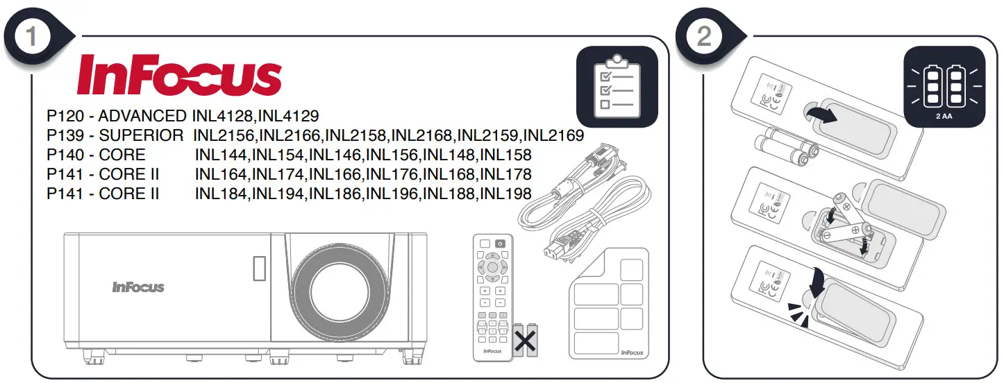 InFocus P120 Multimedia Projector -