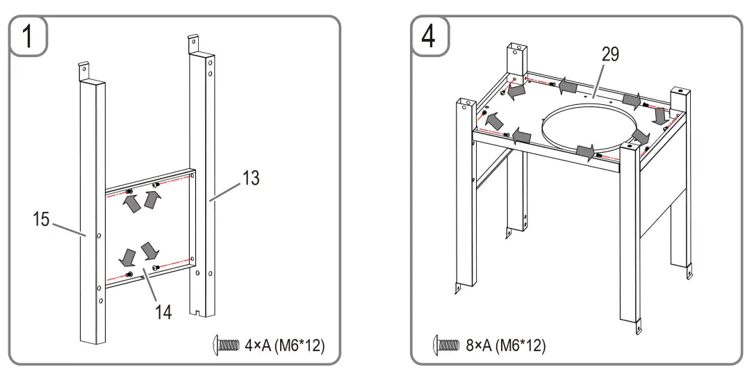 Assembling the Grill