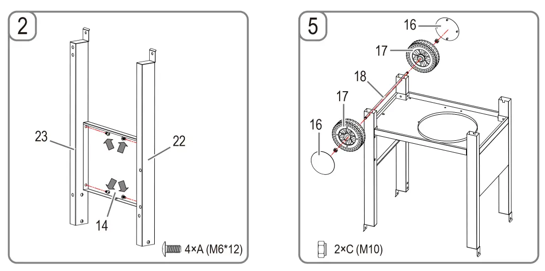 Assembling the Grill