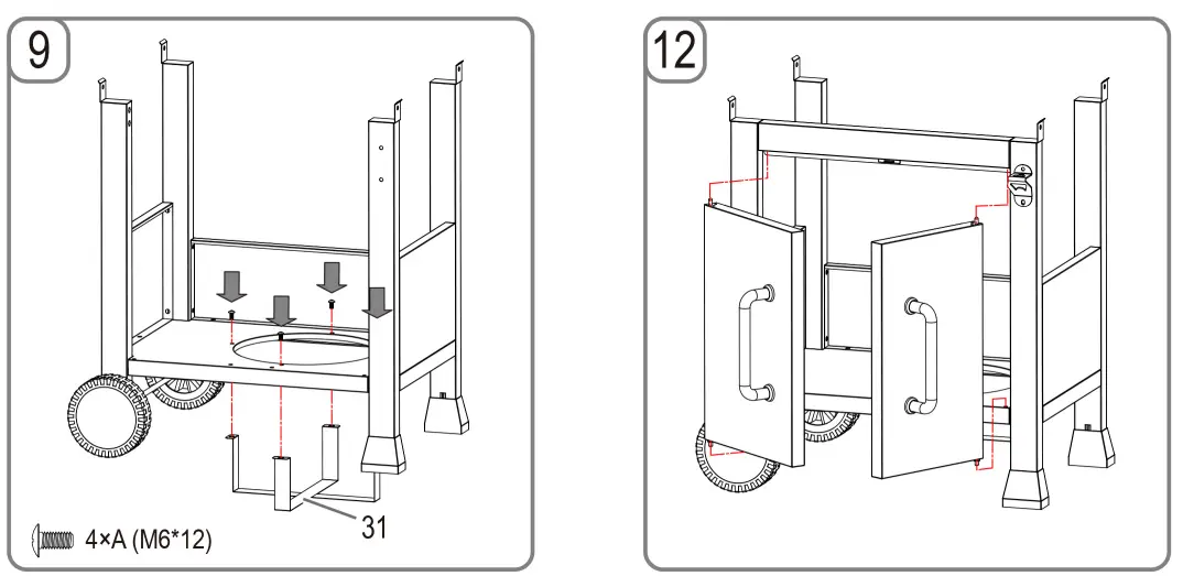 Assembling the Grill