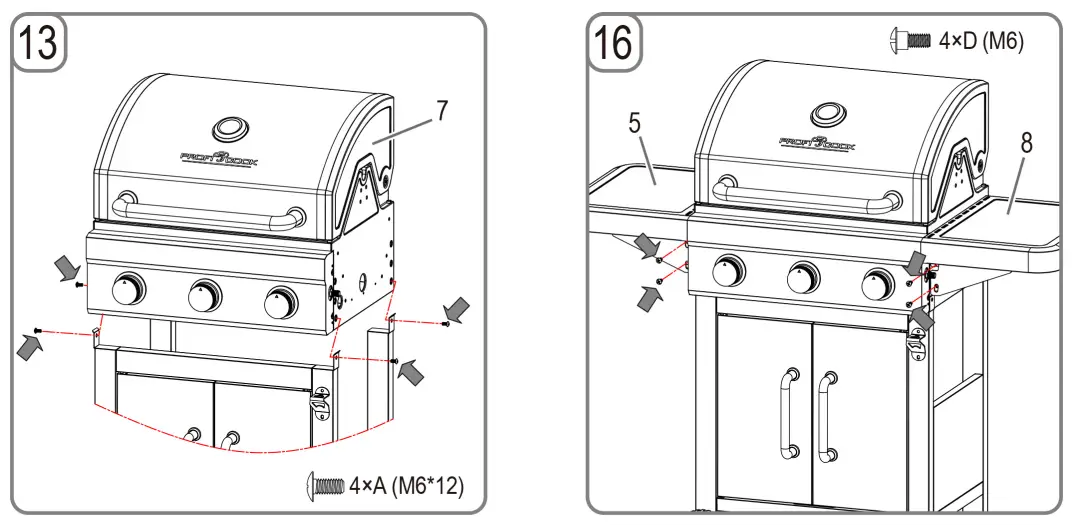 Assembling the Grill