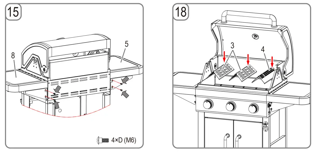 Assembling the Grill