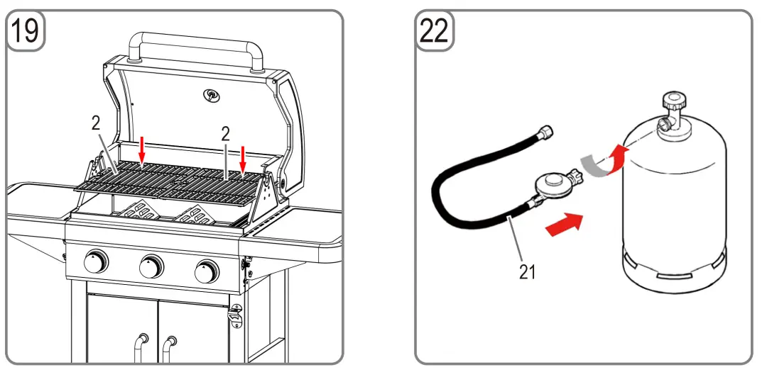 Assembling the Grill