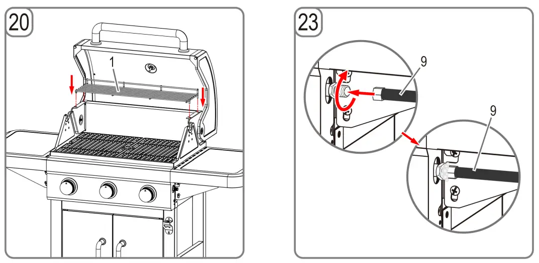 Assembling the Grill