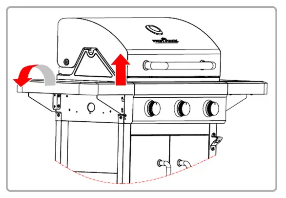 Storing the Gas Barbecue