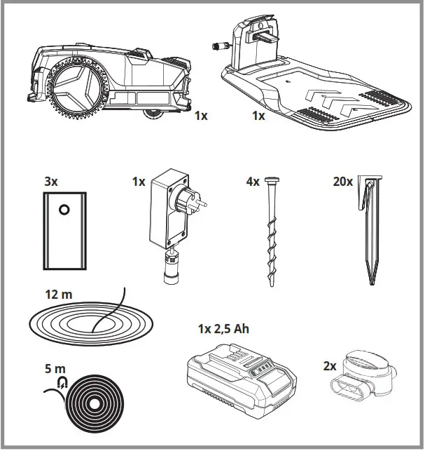 Einhell Freelexo Cam 350 Robot Lawn Mower - Product Overview 1