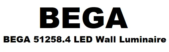 BEGA 51258.4 LED Wall Luminaire