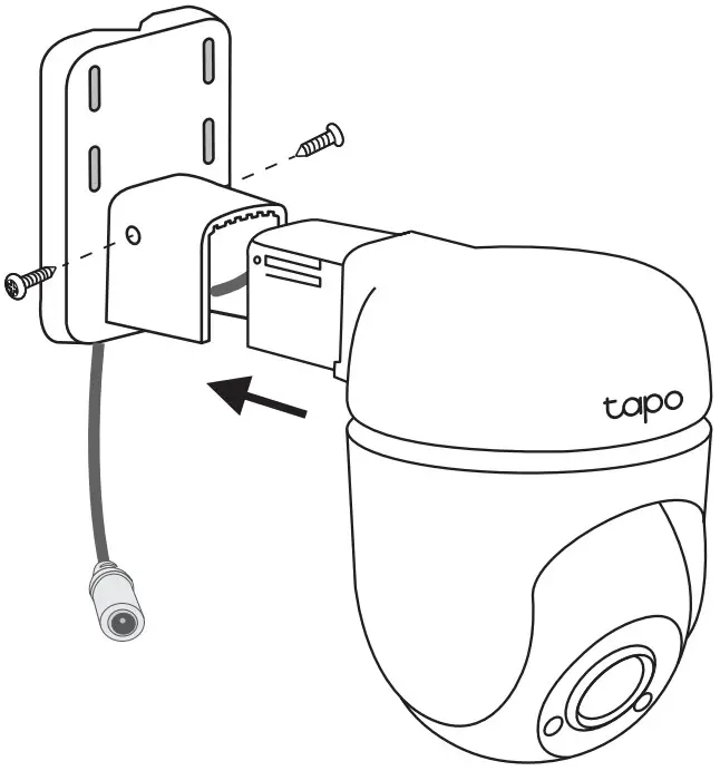 tp link Tapo C500 Outdoor Pan Tilt Home Security Wi Fi Camera - Pole Mount 1