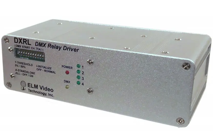 ELM-Video-Technology-DXRL-DMX-Relay-Driver-User-Manual-product