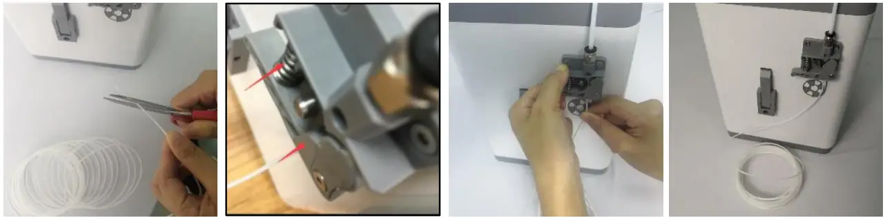 WEEDO TINA2 3D Printer - Extruder