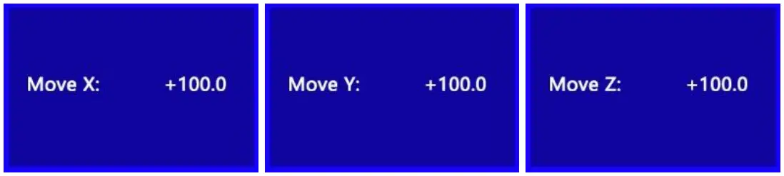 WEEDO TINA2 3D Printer - Knob to move