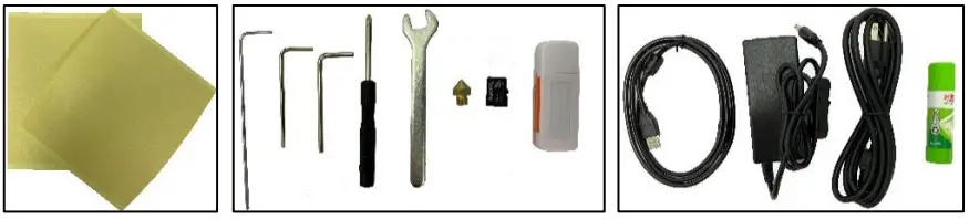 WEEDO TINA2 3D Printer - Open the Accessory Box