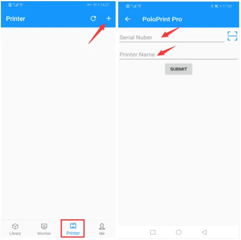 WEEDO TINA2 3D Printer - PoloPrint Pro app