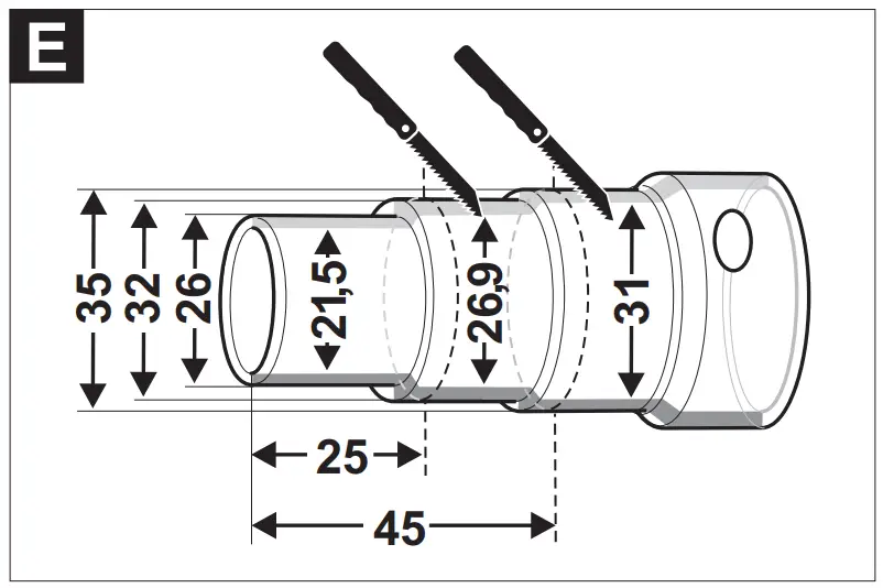 Working with electrical power tools