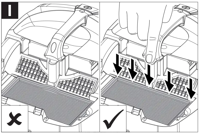 Dust comes out while vacuuming