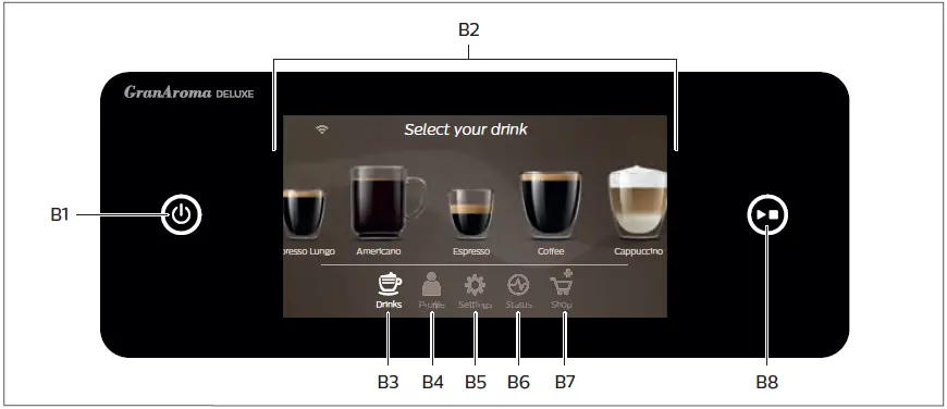 Saeco SM6685 Fully Automatic Coffee Machine 02