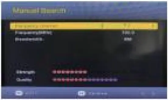 Leelbox DVB T2 Digital Terrestrial TV Receiver HDMI Mini Stick - Manual Search